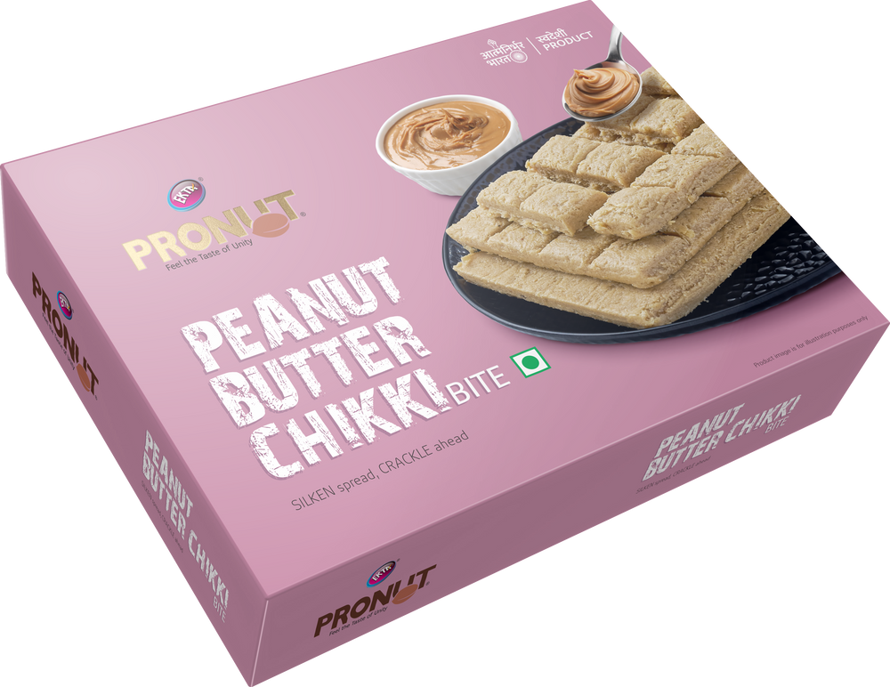 PRONUT Peanut Butter Chikki Bite-250gm