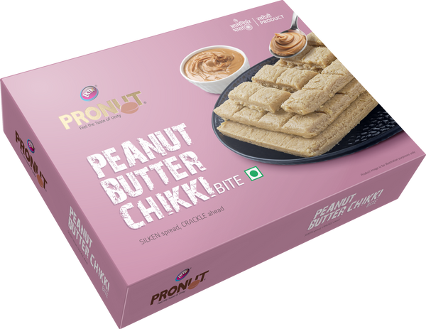 PRONUT Peanut Butter Chikki Bite-250gm
