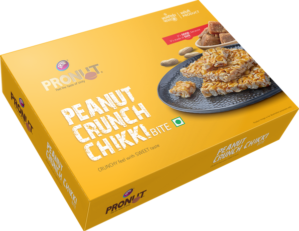 PRONUT Peanut Crunch Chikki Bite-250gm