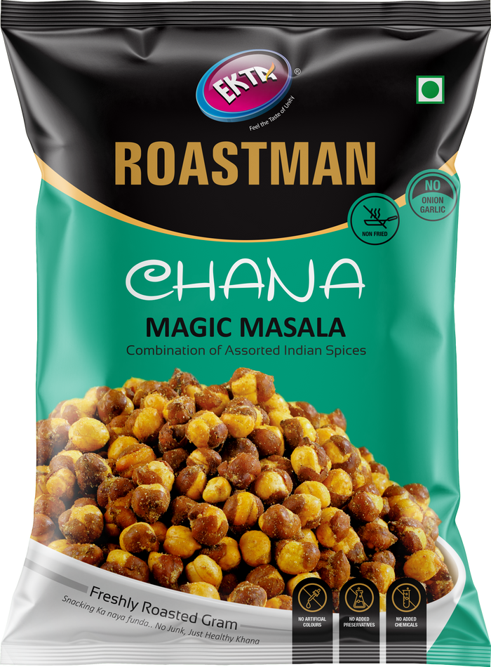 EKTA Roastman Roasted Chana Magic Masala-200gm